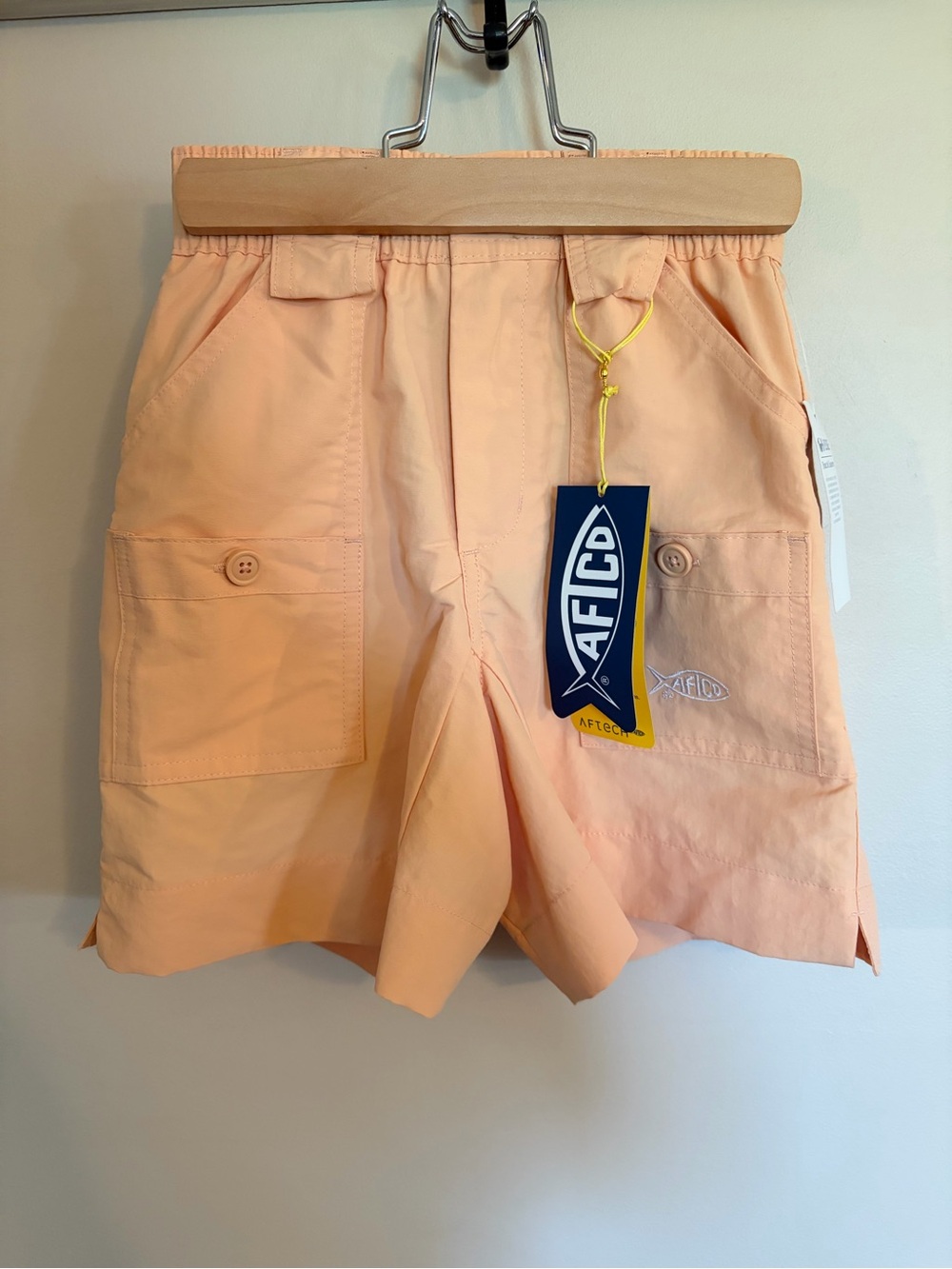 AFTCO Peach Fishing Shorts